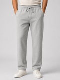 Men’s Straight Leg Pants with Drawstring Waist