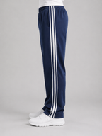 Men’s Track Pants with Side Stripes and Elastic Waist