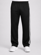 Men’s Track Pants with Side Stripes and Elastic Waist