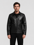 Men’s Zip Front Jacket with Zipped Pockets