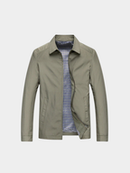 Men’s Zip Jacket with Stand Collar