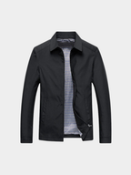 Men’s Zip Jacket with Stand Collar