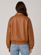 Women’s Zip-Front Jacket with Elasticated Cuffs